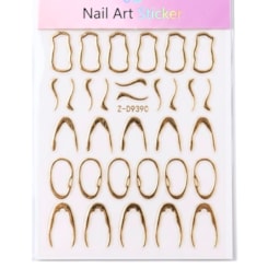 Películas cromadas para unhas decoradas Películas cromadas para unhas decoradas