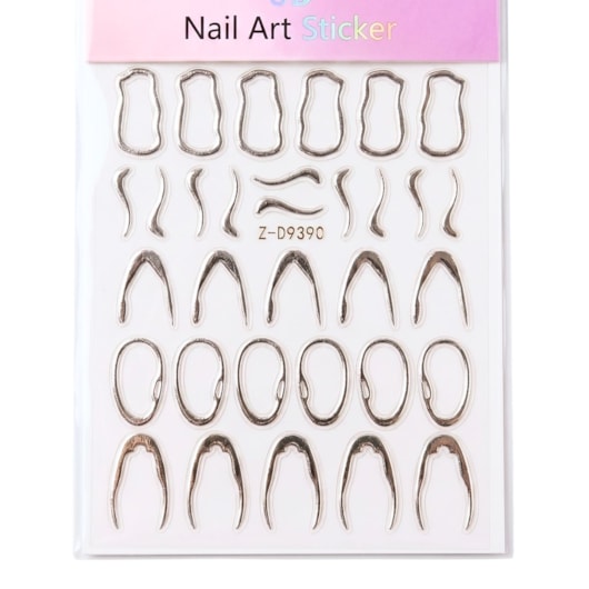 Películas cromadas para unhas decoradas para unhas