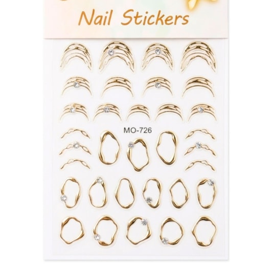 Películas cromadas para unhas decoradas para unhas