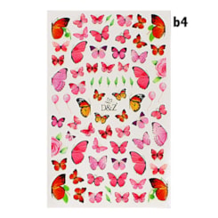 Peliculas De Borboletas Para Unhas Cor: B4 Peliculas De Borboletas Para Unhas Cor: B4