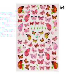 Peliculas De Borboletas Para Unhas Cor: B4 Peliculas De Borboletas Para Unhas Cor: B4