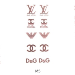 Películas Metalizadas Para Unhas Art A Unhas Cor: M5 Películas Metalizadas Para Unhas Art A Unhas Cor: M5