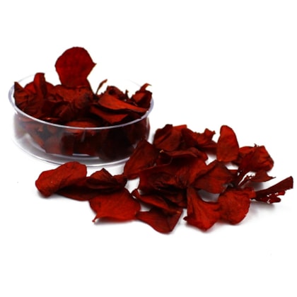 Pétalas de Flores Secas - Cor: Vinho