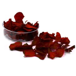 Pétalas de Flores Secas - Cor: Vinho Pétalas de Flores Secas - Cor: Vinho