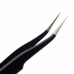Pinca Curvada Para Cílios E Pedrarias Ponta Super Fina D&z Pinca Curvada Para Cílios E Pedrarias Ponta Super Fina D&z