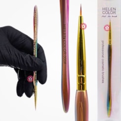 Pincel curto de ponta fina #000 Helen Color 08 Pincel curto de ponta fina #000 Helen Color 08