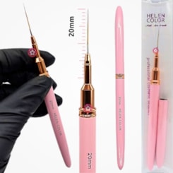 Pincel de ponta longa fina 20mm com capa 002-20 Pincel de ponta longa fina 20mm com capa 002-20