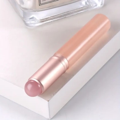 Pincel de Silicone para pó cromado e decoração