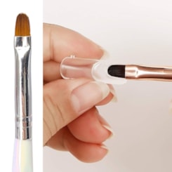 Pincel Lingua de gato #6/8 para gel Pincel Lingua de gato #6/8 para gel