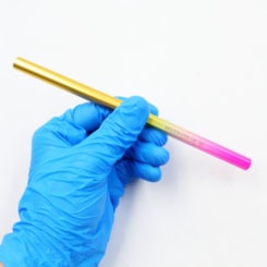 Pincel Língua de Gato N6 Helen Color com Capa Pincel Língua de Gato N6 Helen Color com Capa