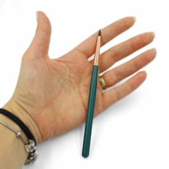 Pincel para polygel ou Acrílico N4 DeZ D&Z Cabo Emborrachado 768