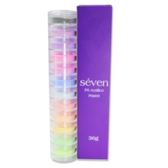 Pó Acrílico Pastel 36g Seven c/ Anvisa Pó Acrílico Pastel 36g Seven c/ Anvisa
