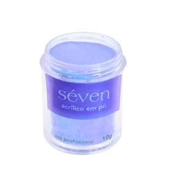 Po Acrílico Seven Colorido 10g Cor: Azul Bic Po Acrílico Seven Colorido 10g Cor: Azul Bic