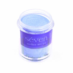 Po Acrílico Seven Colorido 10g Cor: Azul Celeste Po Acrílico Seven Colorido 10g Cor: Azul Celeste