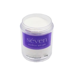 Po Acrílico Seven Colorido 10g Cor: Branco Po Acrílico Seven Colorido 10g Cor: Branco
