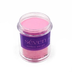Po Acrílico Seven Colorido 10g Cor: Rosa Pastel 1 Po Acrílico Seven Colorido 10g Cor: Rosa Pastel 1