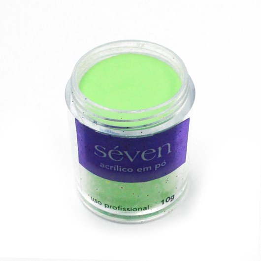 Po Acrílico Seven Colorido 10g Cor: Verde Neon - Imagem principal - 24fb9d02-9a5c-4c3e-a844-1358006465b0