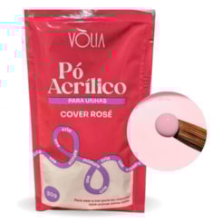 Pó Acrílico Vòlia Cover Rosé 30g Pó Acrílico Vòlia Cover Rosé 30g