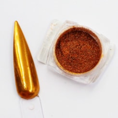 Pó Cromado Bronze 0,5g Pó Cromado Bronze 0,5g