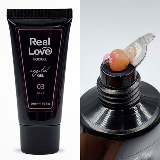 Polygel Real Love 30ml 03 Nude para unhas