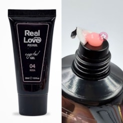 Polygel Real Love 30ml 04 Rosa Polygel Real Love 30ml 04 Rosa
