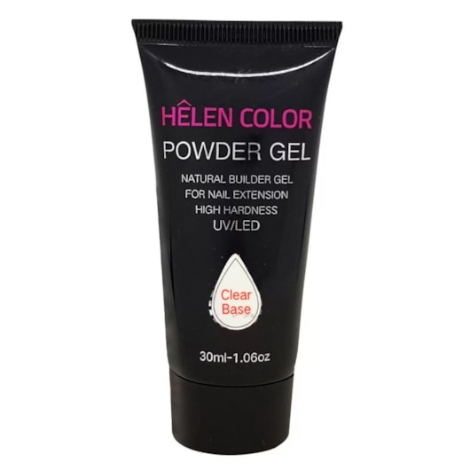 Polygel transparente 30g Helen Color para unhas