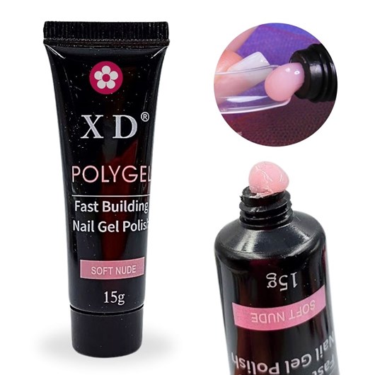 Polygel Xd 15g Soft Nude - Imagem principal - 991efe47-4263-47b3-9a93-448dfa85a863