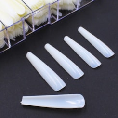 Postiça Natural Com 600un Extra Longa Bailarina 68 Postiça Natural Com 600un Extra Longa Bailarina 68