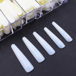 Postiça Natural Com 600un Extra Longa Bailarina 68 Postiça Natural Com 600un Extra Longa Bailarina 68