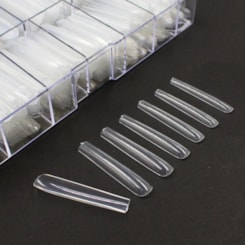 Postiça Transparente Com 600un Extra Longa Reta 74 Postiça Transparente Com 600un Extra Longa Reta 74