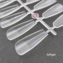 Postiças Soft Gel Bailarina Sioux 240un 5616 Postiças Soft Gel Bailarina Sioux 240un 5616