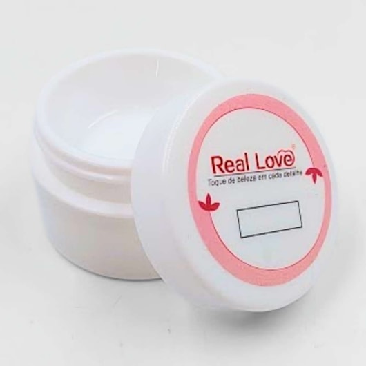 Pote Vazio frasco para refil de gel Real Love para unhas