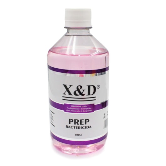 Prep Higienizador Bactericida X&D 500ml para unhas