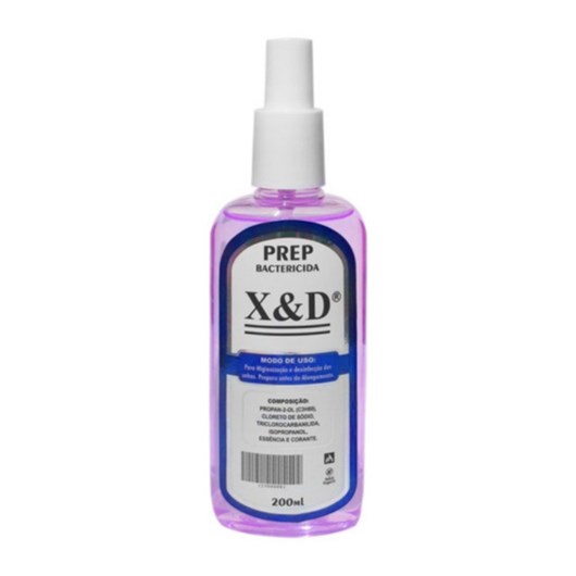 Prep Spray Higienizador X&D 200ml - Imagem principal - aee275f0-3e0d-4a57-8f9e-77fe5b52a5d0