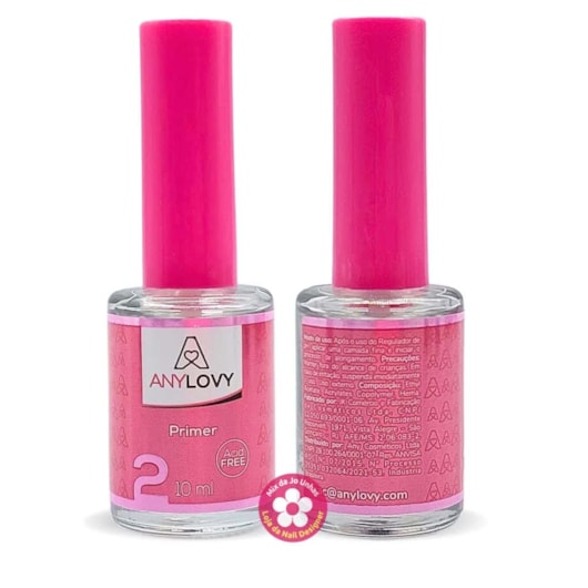 Primer adesivador sem ácido Any Love 10ml Passo 2 para unhas