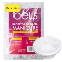 Protetor de bacia 26 x 30cm 50un Cels Protetor de bacia 26 x 30cm 50un Cels