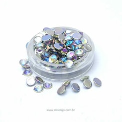 Rivoli 4mm 50 peças Rivoli 4mm 50 peças