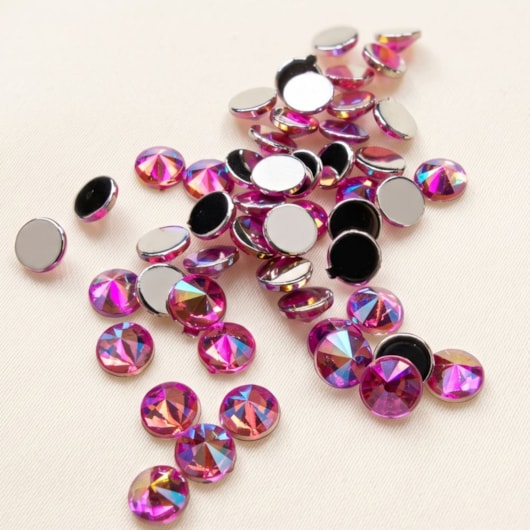 Rivoli 4mm 50 peças para unhas