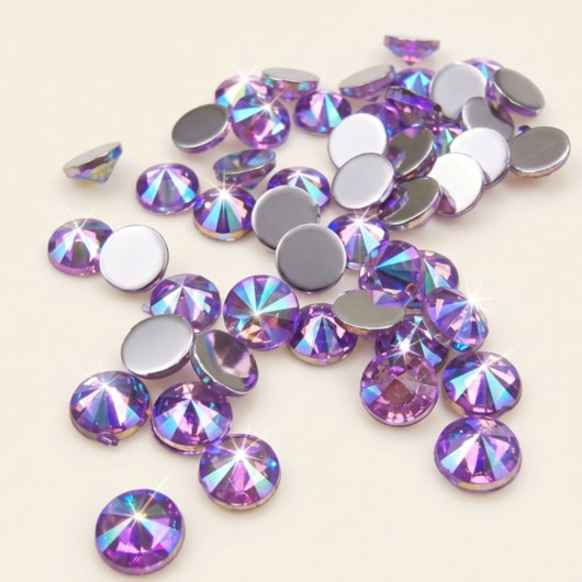 Rivoli 4mm 50 peças para unhas