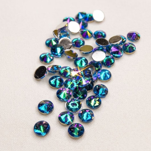 Rivoli 4mm 50 peças para unhas