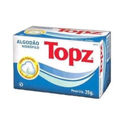 Rolo De Algodão Topz 25g Rolo De Algodão Topz 25g