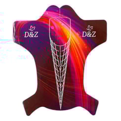 Rolo Molde Adesivo Stiletto 300un Rolo Molde Adesivo Stiletto 300un