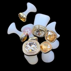 Separador De Dedos Pedra Diamante 8un Separador De Dedos Pedra Diamante 8un