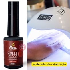 Speed Acelerador de Catalizacao para produtos em gel Psiu 10ml Speed Acelerador de Catalizacao para produtos em gel Psiu 10ml