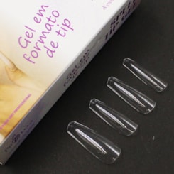 Speed Tip Gel Bailarina Piu Bella 120 Peças Speed Tip Gel Bailarina Piu Bella 120 Peças