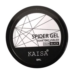 Spider Gel Kaisa 8ml Preto
