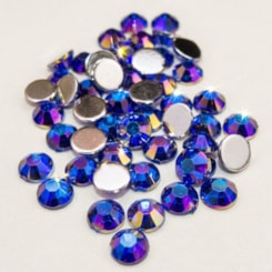 Strass 4mm Azul Bic Ab Koreano