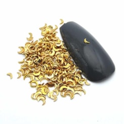 Strass Meia Lua 1,5 x 2,5mm 200 Peças Strass Meia Lua 1,5 x 2,5mm 200 Peças