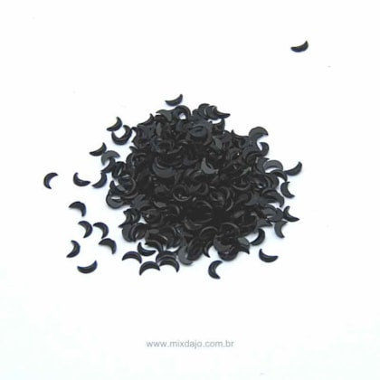 Strass Meia Lua 1,5 x 2,5mm 200 Peças
