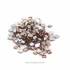 Strass Quadrado 3mm 200 Peças